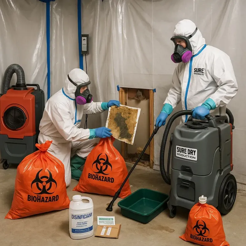 Contaminated Water Handling Protocols process in Moody County, SD